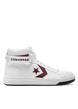 Converse Sneakersy Pro Blaze V2 Leather A06627C Biały ze sklepu MODIVO w kategorii Trampki męskie - zdjęcie 181066376