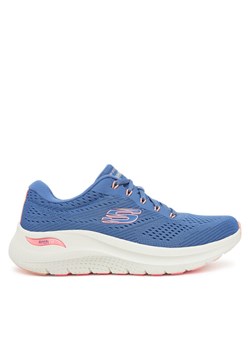 Skechers Sneakersy Arch Fit 2.0-Big League 150051/BLPK Niebieski ze sklepu MODIVO w kategorii Buty sportowe damskie - zdjęcie 181066385