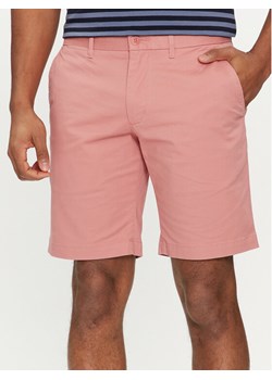 Tommy Hilfiger Szorty materiałowe Brooklyn MW0MW23563 Różowy Regular Fit ze sklepu MODIVO w kategorii Spodenki męskie - zdjęcie 181066528