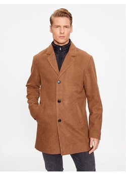 Jack&Jones Płaszcz przejściowy 12236160 Brązowy Regular Fit ze sklepu MODIVO w kategorii Płaszcze męskie - zdjęcie 181066529