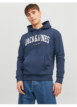 Jack&Jones Bluza Josh 12236513 Granatowy Standard Fit ze sklepu MODIVO w kategorii Bluzy męskie - zdjęcie 181066575
