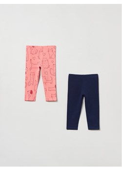 OVS Komplet 2 par legginsów 1843675 Kolorowy Slim Fit ze sklepu MODIVO w kategorii Legginsy niemowlęce - zdjęcie 181066585