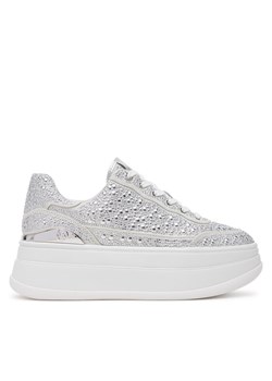 MICHAEL Michael Kors Sneakersy Hayes 43S5HYFS2D Srebrny ze sklepu MODIVO w kategorii Buty sportowe damskie - zdjęcie 181066615