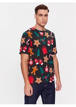 Jack&Jones T-Shirt 12246604 Czarny Standard Fit ze sklepu MODIVO w kategorii T-shirty męskie - zdjęcie 181066649