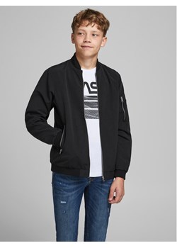 Jack&Jones Junior Kurtka bomber Rush 12182385 Czarny Regular Fit ze sklepu MODIVO w kategorii Kurtki chłopięce - zdjęcie 181066729