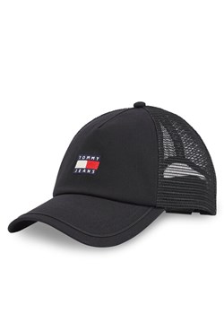 Tommy Jeans Czapka z daszkiem Tjm Heritage Trucker Cap AM0AM13287 Czarny - id: 8720638746720 - marki Tommy Jeans - 181067018 Tommy Jeans Czapka z daszkiem Tjm Heritage Trucker Cap AM0AM13287 Czarny ze sklepu MODIVO w kategorii Czapki z daszkiem męskie - zdjęcie 181067018