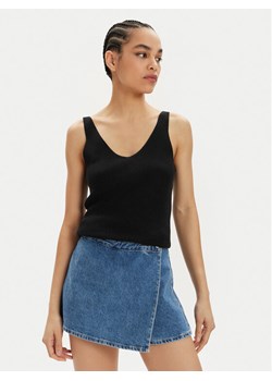 Vero Moda Top New Lex Sun 10281877 Czarny Regular Fit ze sklepu MODIVO w kategorii Bluzki damskie - zdjęcie 181067099