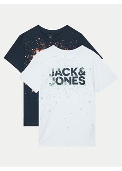 Jack&Jones Komplet 2 t-shirtów Splash 12264259 Granatowy Regular Fit ze sklepu MODIVO w kategorii T-shirty chłopięce - zdjęcie 181067119
