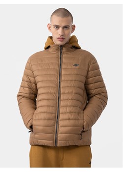4F Kurtka przejściowa 4FAW23TDJAM239 Brązowy Regular Fit ze sklepu MODIVO w kategorii Kurtki męskie - zdjęcie 181067226