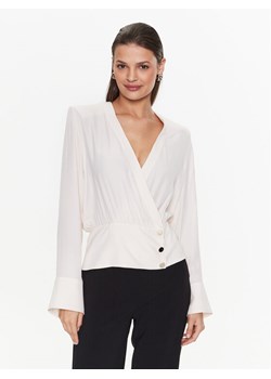 Pinko Bluzka Bravo 101141 8889 Écru Regular Fit ze sklepu MODIVO w kategorii Bluzki damskie - zdjęcie 181067375