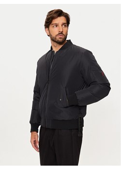 AFTER LABEL Kurtka bomber Francoforte A00005 Czarny Regular Fit ze sklepu MODIVO w kategorii Kurtki męskie - zdjęcie 181067436