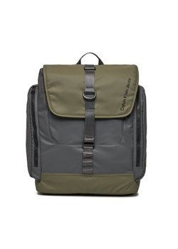 Calvin Klein Jeans Plecak Utilitarian Elongated Flap Bp40 K50K511506 Szary ze sklepu MODIVO w kategorii Plecaki - zdjęcie 181067499