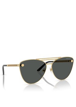 Versace Okulary przeciwsłoneczne 0VE2267 100287 Złoty ze sklepu MODIVO w kategorii Okulary przeciwsłoneczne damskie - zdjęcie 181067515