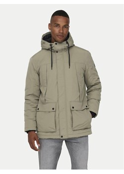 Only & Sons Parka Jayden 22022654 Beżowy Regular Fit ze sklepu MODIVO w kategorii Parki męskie - zdjęcie 181067516