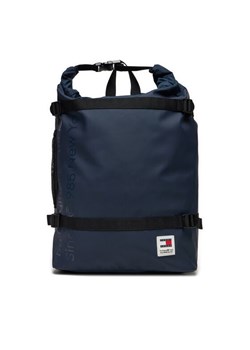Tommy Jeans Plecak Tjm Daily + Rolltop Backpack AM0AM12120 Granatowy ze sklepu MODIVO w kategorii Plecaki - zdjęcie 181067716