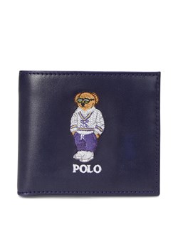 Polo Ralph Lauren Portfel męski 405962466001 Granatowy ze sklepu MODIVO w kategorii Portfele męskie - zdjęcie 181067756
