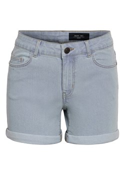 Noisy May Szorty jeansowe Debby 27032491 Niebieski Slim Fit ze sklepu MODIVO w kategorii Szorty - zdjęcie 181067949