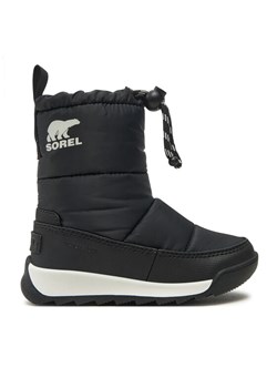 Sorel Śniegowce Whitney II Plus Puffy Wp 2088572010 Czarny ze sklepu MODIVO w kategorii Buty zimowe dziecięce - zdjęcie 181068038