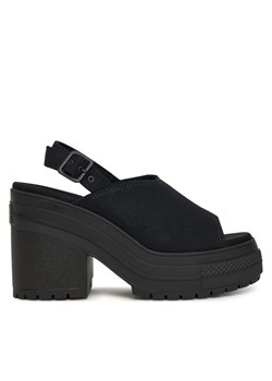 Converse Sandały Chuck 70 De Luxe Heel Sandal Platform A12567C Czarny ze sklepu MODIVO w kategorii Sandały damskie - zdjęcie 181068109