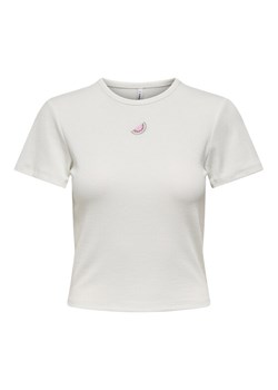 ONLY T-Shirt Daniella 15350554 Biały Slim Fit ze sklepu MODIVO w kategorii Bluzki damskie - zdjęcie 181068115