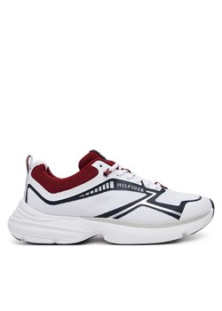Tommy Hilfiger Sneakersy Th Dynafast Tech FM0FM05450 Biały ze sklepu MODIVO w kategorii Buty sportowe męskie - zdjęcie 181068157
