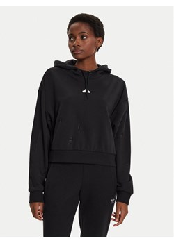 adidas Bluza Embroidered IT1521 Czarny Loose Fit ze sklepu MODIVO w kategorii Bluzy damskie - zdjęcie 181068188