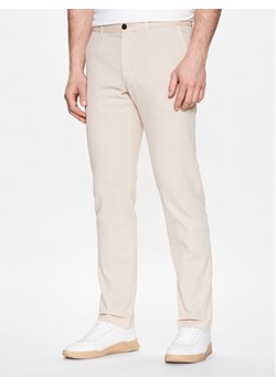 Tommy Hilfiger Chinosy Denton MW0MW31142 Beżowy Straight Fit - id: 0000302120185 - marki Tommy Hilfiger - 181068345 Tommy Hilfiger Chinosy Denton MW0MW31142 Beżowy Straight Fit ze sklepu MODIVO w kategorii Spodnie damskie - zdjęcie 181068345