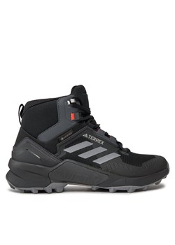 adidas Trekkingi Terrex Swift R3 Mid GORE-TEX Hiking Shoes HR1308 Czarny ze sklepu MODIVO w kategorii Buty trekkingowe męskie - zdjęcie 181068408