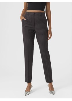 Vero Moda Chinosy 10291970 Szary Tapered Fit ze sklepu MODIVO w kategorii Spodnie damskie - zdjęcie 181068409