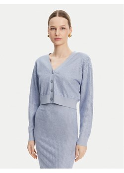 Guess Kardigan W5GR08 Z3MN2 Niebieski Regular Fit ze sklepu MODIVO w kategorii Swetry damskie - zdjęcie 181068426