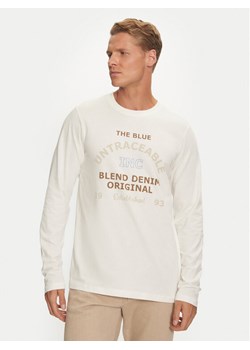 Blend Longsleeve Tee 20717833 Écru Regular Fit ze sklepu MODIVO w kategorii T-shirty męskie - zdjęcie 181068466
