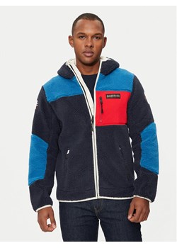 Napapijri Polar Yupik NP0A4GNS Granatowy Regular Fit - id: 0000304196416 - marki Napapijri - 181068497 Napapijri Polar Yupik NP0A4GNS Granatowy Regular Fit ze sklepu MODIVO w kategorii Bluzy męskie - zdjęcie 181068497