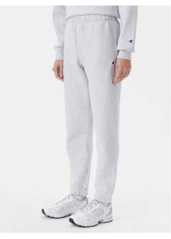 Champion Spodnie dresowe 117872 Szary Slim Fit ze sklepu MODIVO w kategorii Spodnie damskie - zdjęcie 181068536