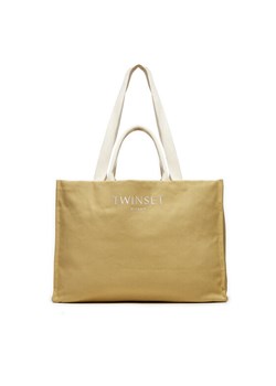TWINSET Torebka 241TD8110 Beżowy ze sklepu MODIVO w kategorii Torby Shopper bag - zdjęcie 181068596