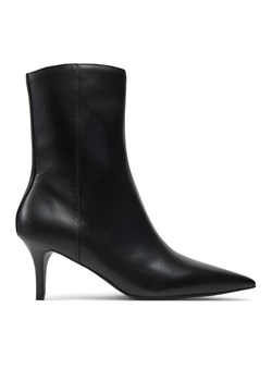 Calvin Klein Jeans Botki 60Mm Stiletto Heel Bootie YW0YW01836 Czarny ze sklepu MODIVO w kategorii Botki - zdjęcie 181068625