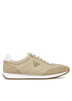 Guess Sneakersy FLJJO2 LEA12 Beżowy ze sklepu MODIVO w kategorii Buty sportowe damskie - zdjęcie 181068716