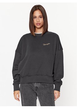 Wrangler Bluza 112343708 Czarny Relaxed Fit ze sklepu MODIVO w kategorii Bluzy damskie - zdjęcie 181068728