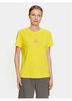 Vans T-Shirt Tri Boyfriend VN0A4SCY Żółty Regular Fit ze sklepu MODIVO w kategorii Bluzki damskie - zdjęcie 181068729