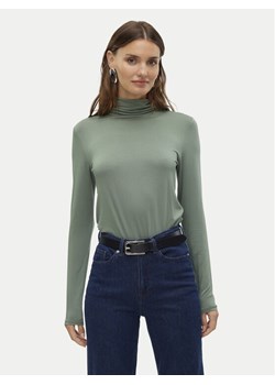 Vero Moda Golf Alberte 10293803 Zielony Slim Fit ze sklepu MODIVO w kategorii Swetry damskie - zdjęcie 181068749