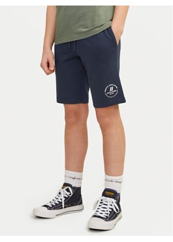 Jack&Jones Junior Szorty sportowe Swift 12249966 Granatowy Slim Fit ze sklepu MODIVO w kategorii Spodenki chłopięce - zdjęcie 181068775
