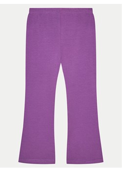 Coccodrillo Legginsy WC4122101VGC Fioletowy Slim Fit ze sklepu MODIVO w kategorii Spodnie dziewczęce - zdjęcie 181068809