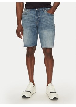 Armani Exchange Szorty jeansowe XM000073 AF13331 MB001 Niebieski Slim Fit ze sklepu MODIVO w kategorii Spodenki męskie - zdjęcie 181068955