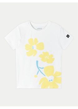 Reima T-Shirt Vauhdikas 5200189A Biały Regular Fit ze sklepu MODIVO w kategorii Bluzki dziewczęce - zdjęcie 181068975