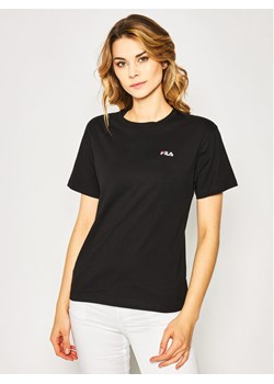 Fila T-Shirt Eara 687469 Czarny Regular Fit ze sklepu MODIVO w kategorii Bluzki damskie - zdjęcie 181068976