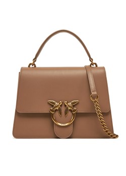 PINKO Torebka Love One Top Handle Classic Light 100066 A0F1 Brązowy ze sklepu MODIVO w kategorii Torebki damskie - zdjęcie 181069075