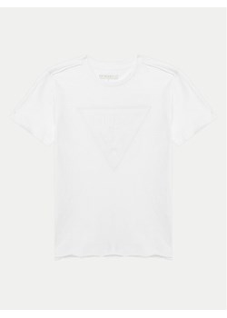 Guess T-Shirt L5GI02 K6XN4 Biały Regular Fit ze sklepu MODIVO w kategorii T-shirty chłopięce - zdjęcie 181069189