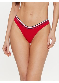 Tommy Hilfiger Dół od bikini UW0UW05293 Czerwony ze sklepu MODIVO w kategorii Stroje kąpielowe - zdjęcie 181069225