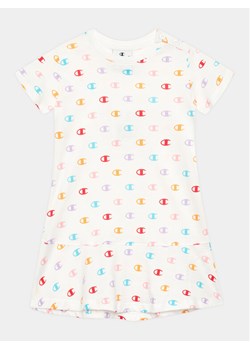 Champion Sukienka codzienna 404687 Biały Regular Fit ze sklepu MODIVO w kategorii Sukienki niemowlęce - zdjęcie 181069488