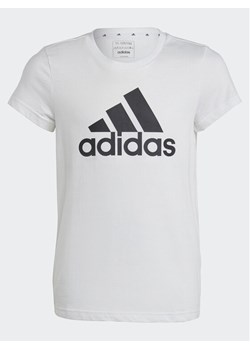 adidas T-Shirt Essentials Big Logo Cotton T-Shirt IC6121 Biały Slim Fit ze sklepu MODIVO w kategorii T-shirty chłopięce - zdjęcie 181069578