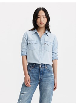Levi's® Koszula jeansowa Essential Western 16786-0024 Niebieski Regular Fit ze sklepu MODIVO w kategorii Koszule damskie - zdjęcie 181069589